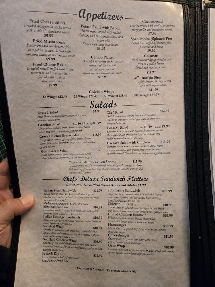 Milano's Italian Grille Menu image 2