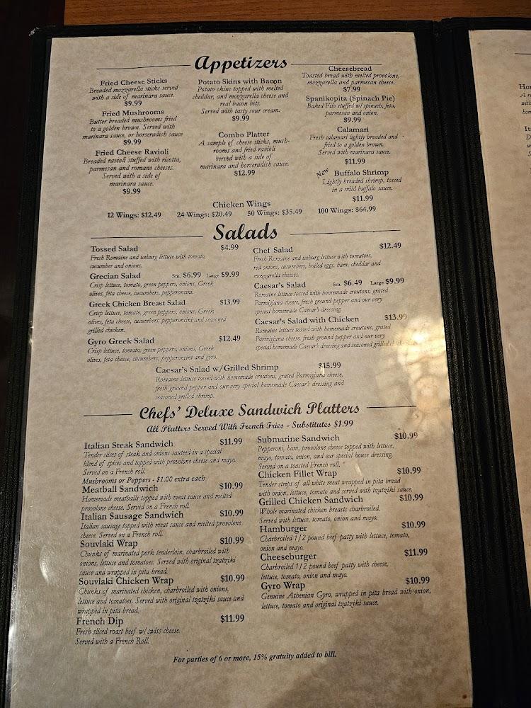 Milano's Italian Grille Menu image 3